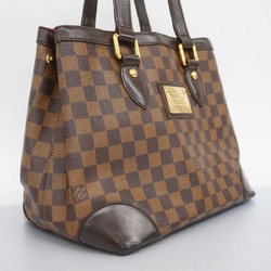 Louis Vuitton Tote Bag Damier Hampstead PM N51205 Brown Women's