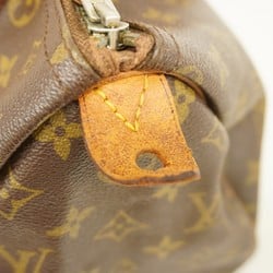 Louis Vuitton Handbag Monogram Speedy 30 M41108 Brown Ladies