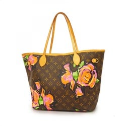 Louis Vuitton Tote Bag Monogram Rose Neverfull MM M48613 Brown Women's