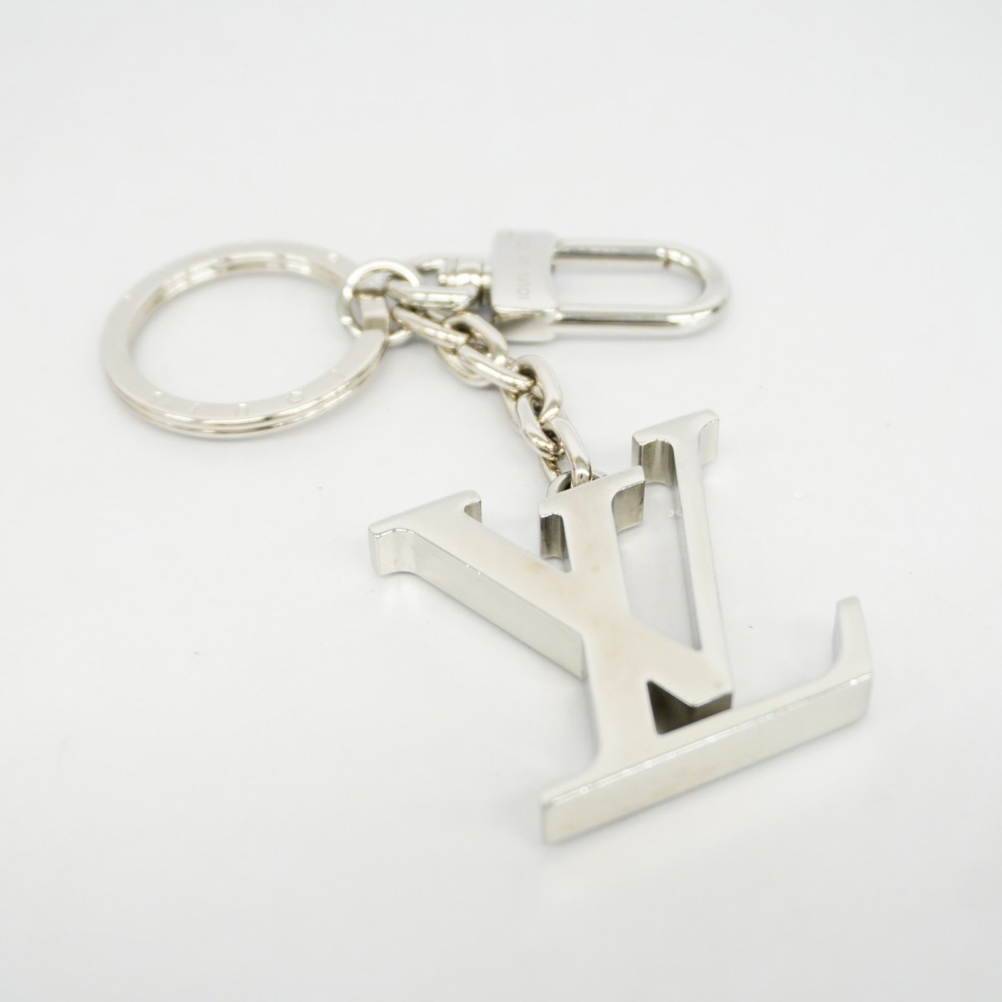 Louis Vuitton Keychain Portocle M01192 Silver Men's