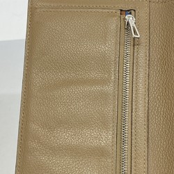 Hermes Long Wallet Citizen Twill Evercolor Bronze Dress Y Stamp Ladies