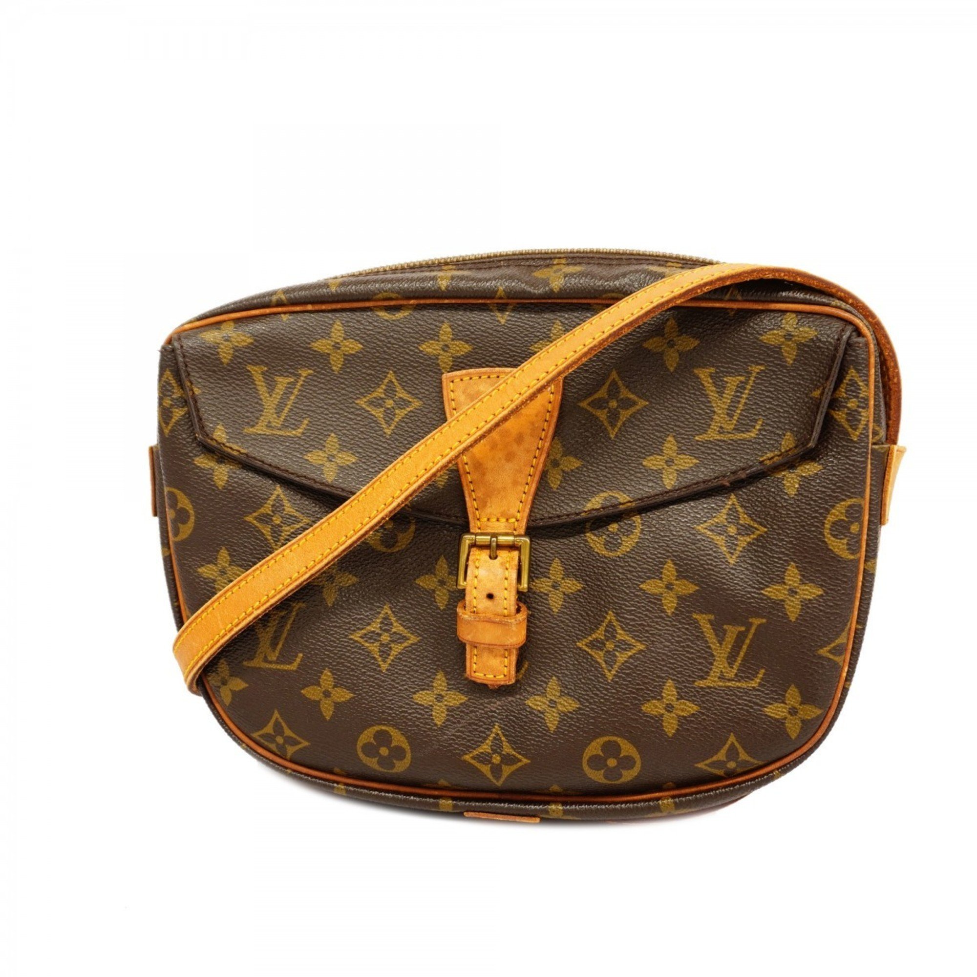 Louis Vuitton Shoulder Bag Monogram Jeune Fille MM M51226 Brown Women's