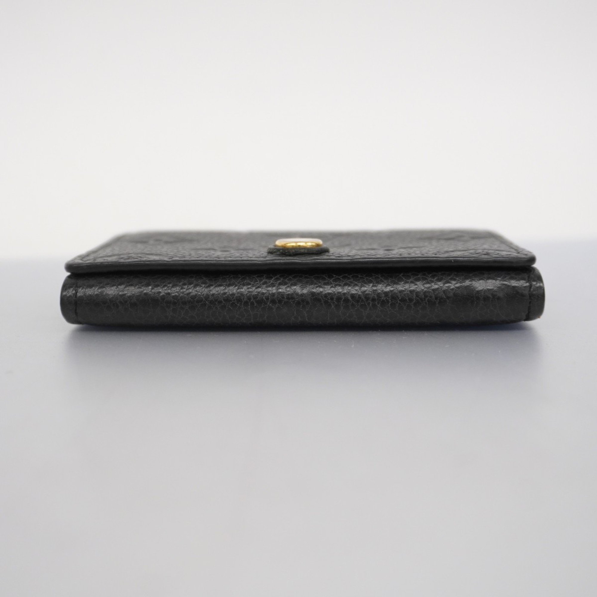 Louis Vuitton Business Card Holder Monogram Empreinte Envelope Carte de Visite M58456 Noir Ladies