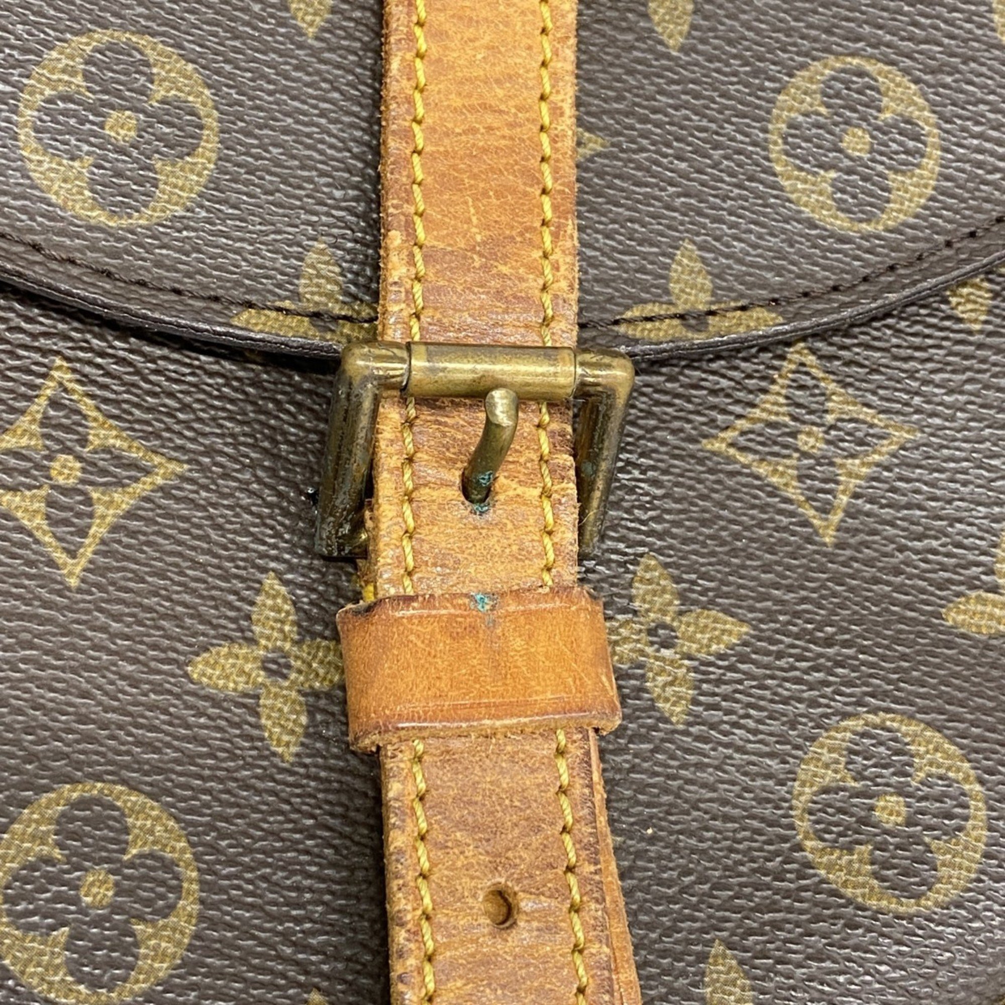 Louis Vuitton Shoulder Bag Monogram Shanti GM M51232 Brown Ladies