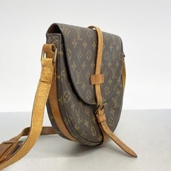 Louis Vuitton Shoulder Bag Monogram Shanti GM M51232 Brown Ladies