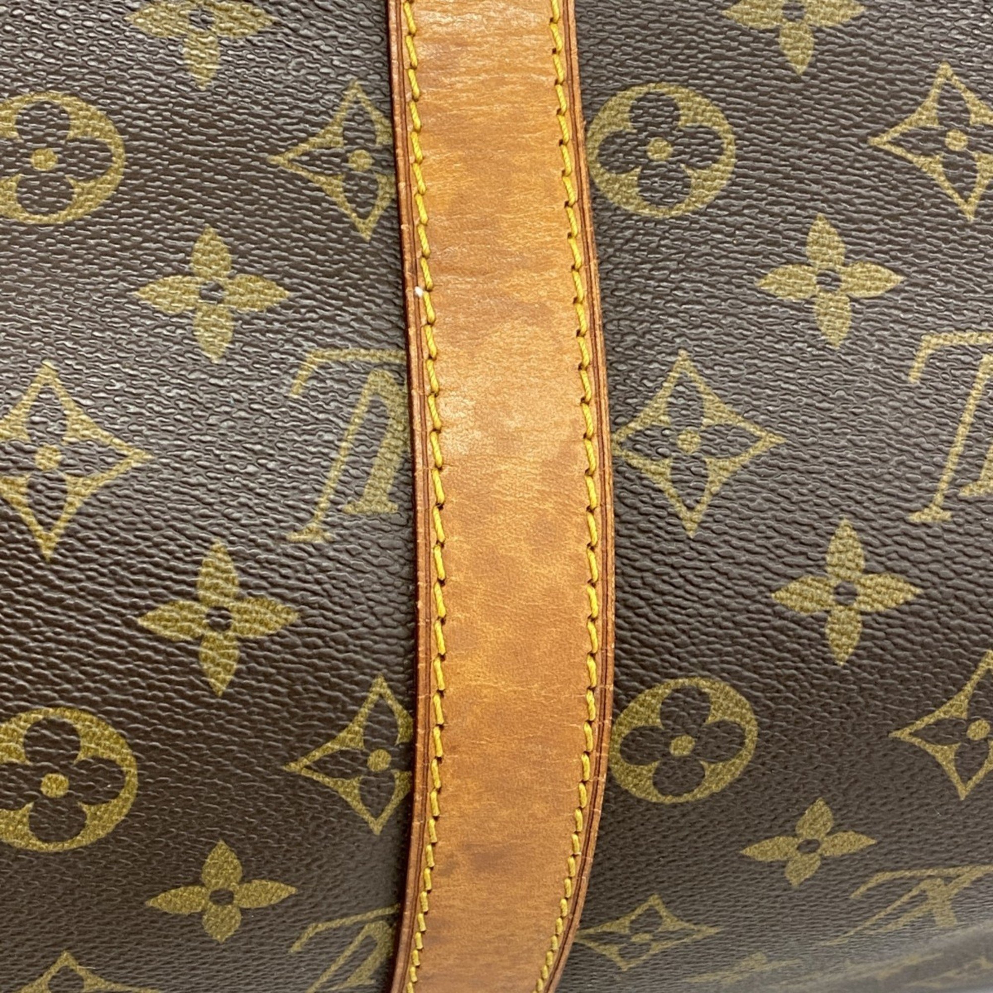 Louis Vuitton Boston Bag Monogram Keepall 45 M41428 Brown Men's Women's