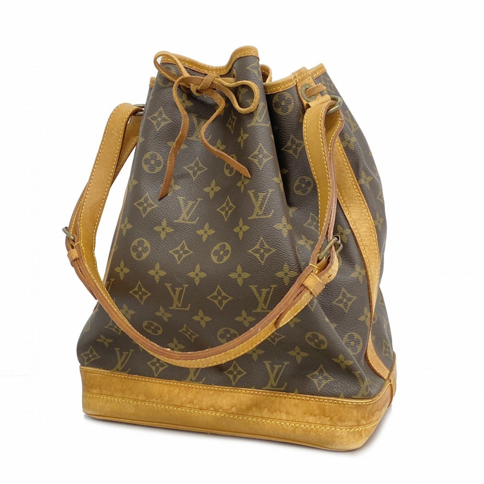 Louis Vuitton Shoulder Bag Monogram Noe M42224 Brown Ladies