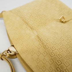 Gucci Shoulder Bag 001 4147 Suede Beige Women's