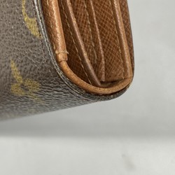 Louis Vuitton Tri-fold Wallet Monogram Porte Tresor Etui Papier M61202 Brown Men's Women's