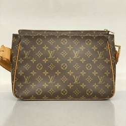 Louis Vuitton Shoulder Bag Monogram Vivacite GM M51163 Brown Ladies