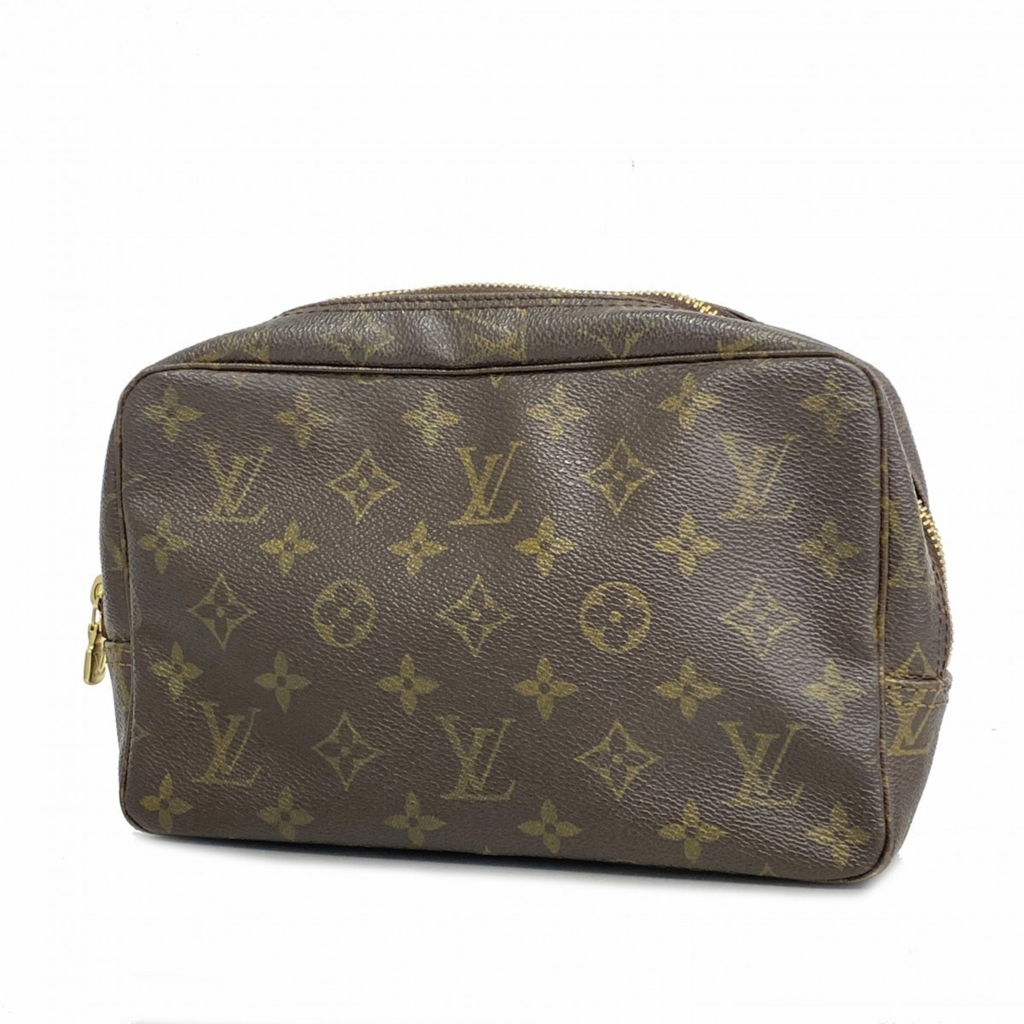 Louis Vuitton Pouch Monogram True Toilet 23 M47524 Brown Ladies