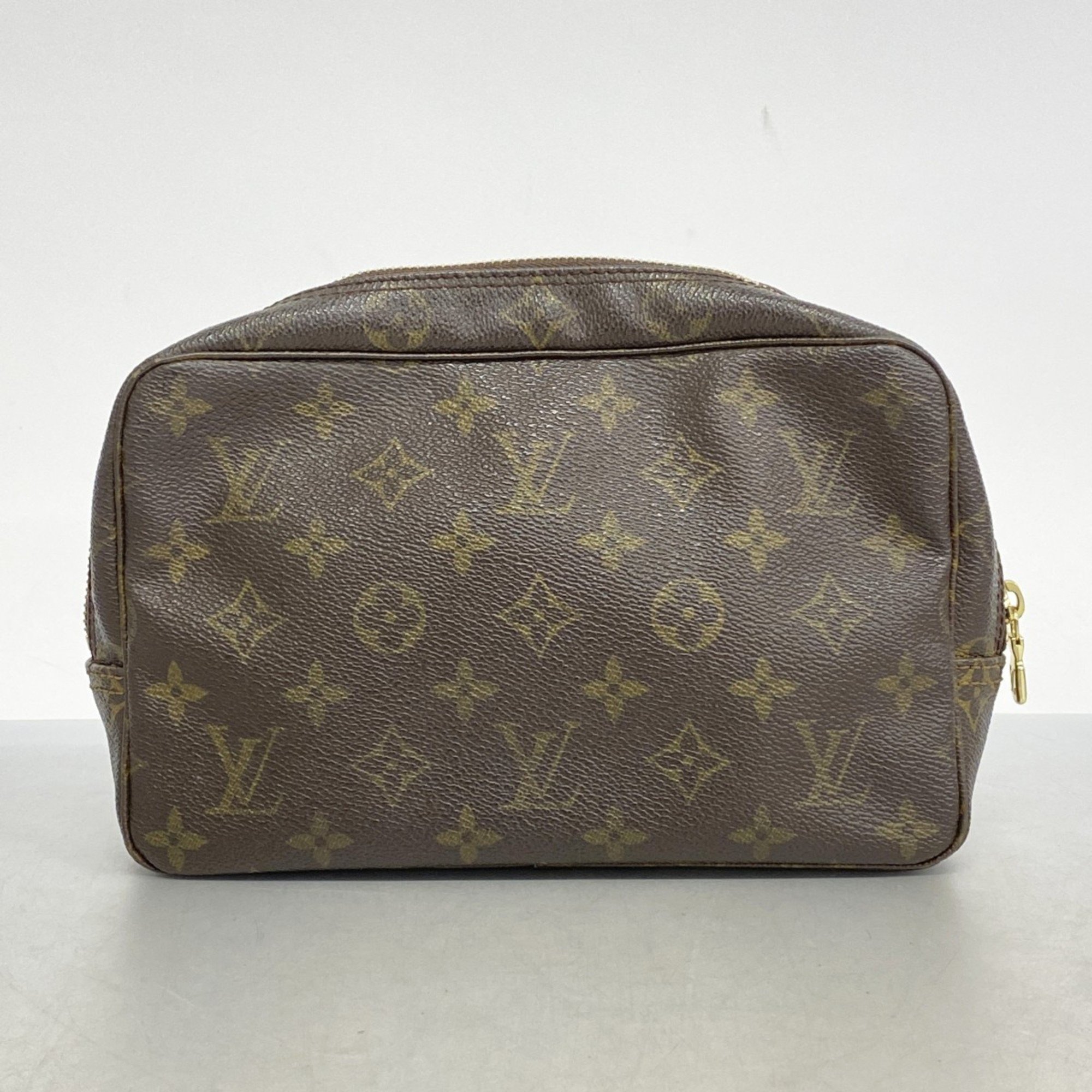 Louis Vuitton Pouch Monogram True Toilet 23 M47524 Brown Ladies