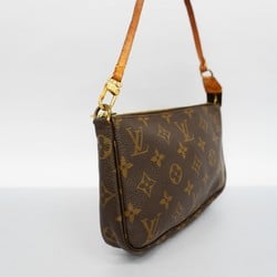 Louis Vuitton Pouch Monogram Pochette Accessoires M51980 Brown Women's