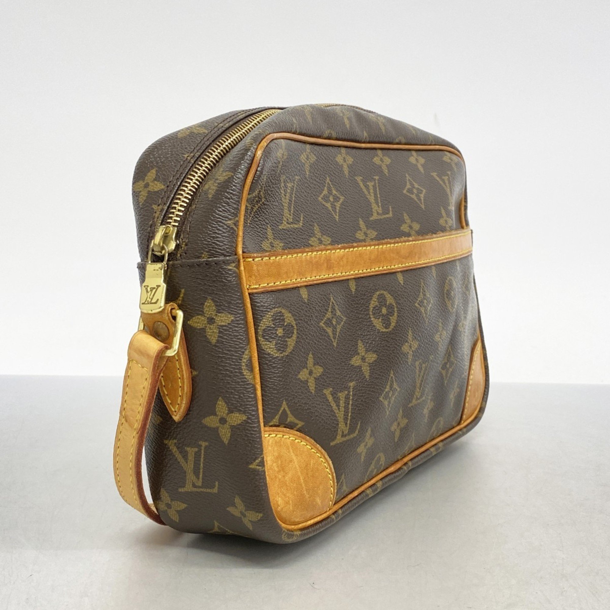 Louis Vuitton Shoulder Bag Monogram Trocadero 27 M51274 Brown Women's