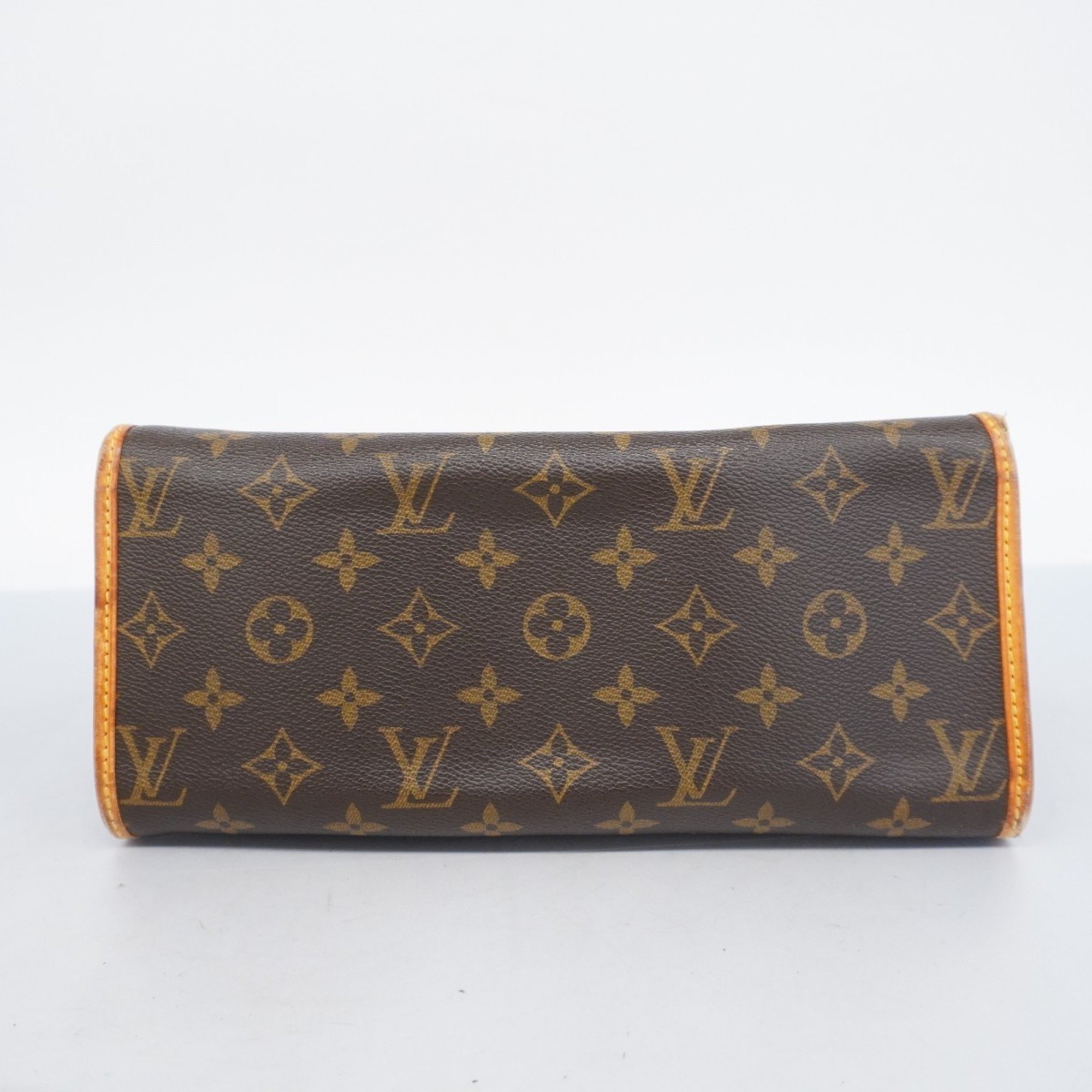 Louis Vuitton Tote Bag Monogram Popincourt M40007 Brown Ladies