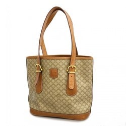 Celine Tote Bag Macadam Brown Women's