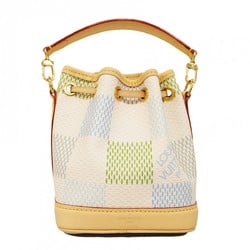 Louis Vuitton Shoulder Bag Damier Licious Nano Noe N40640 Pistachio Green Women's