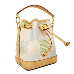 Louis Vuitton Shoulder Bag Damier Licious Nano Noe N40640 Pistachio Green Women's