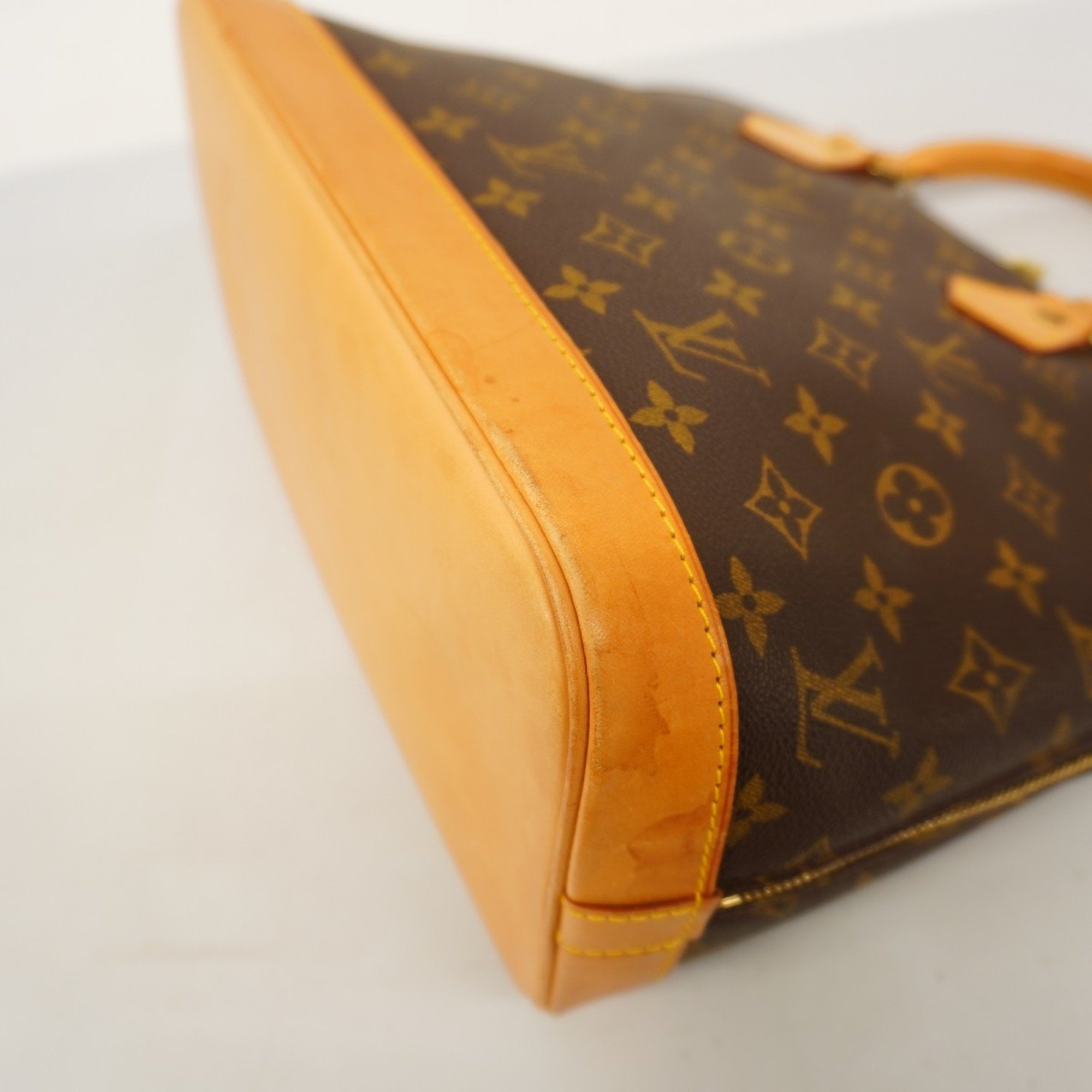 Louis Vuitton handbag Monogram Alma M51130 brown ladies