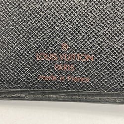 Louis Vuitton Long Wallet Epi Porte Carte Credit M63212 Noir Men's Women's