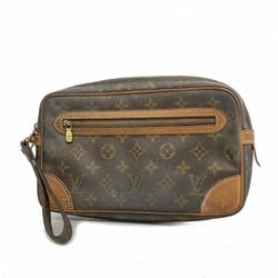 Louis Vuitton Clutch Bag Monogram Marly Dragonne GM M51825 Brown Men's