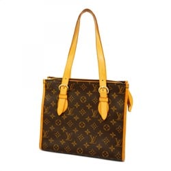 Louis Vuitton Tote Bag Monogram Popincourt M40007 Brown Ladies