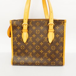 Louis Vuitton Tote Bag Monogram Popincourt M40007 Brown Ladies