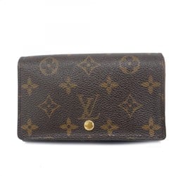 Louis Vuitton Wallet Monogram Porte Monnaie Tresor M61730 Brown Men's Women's