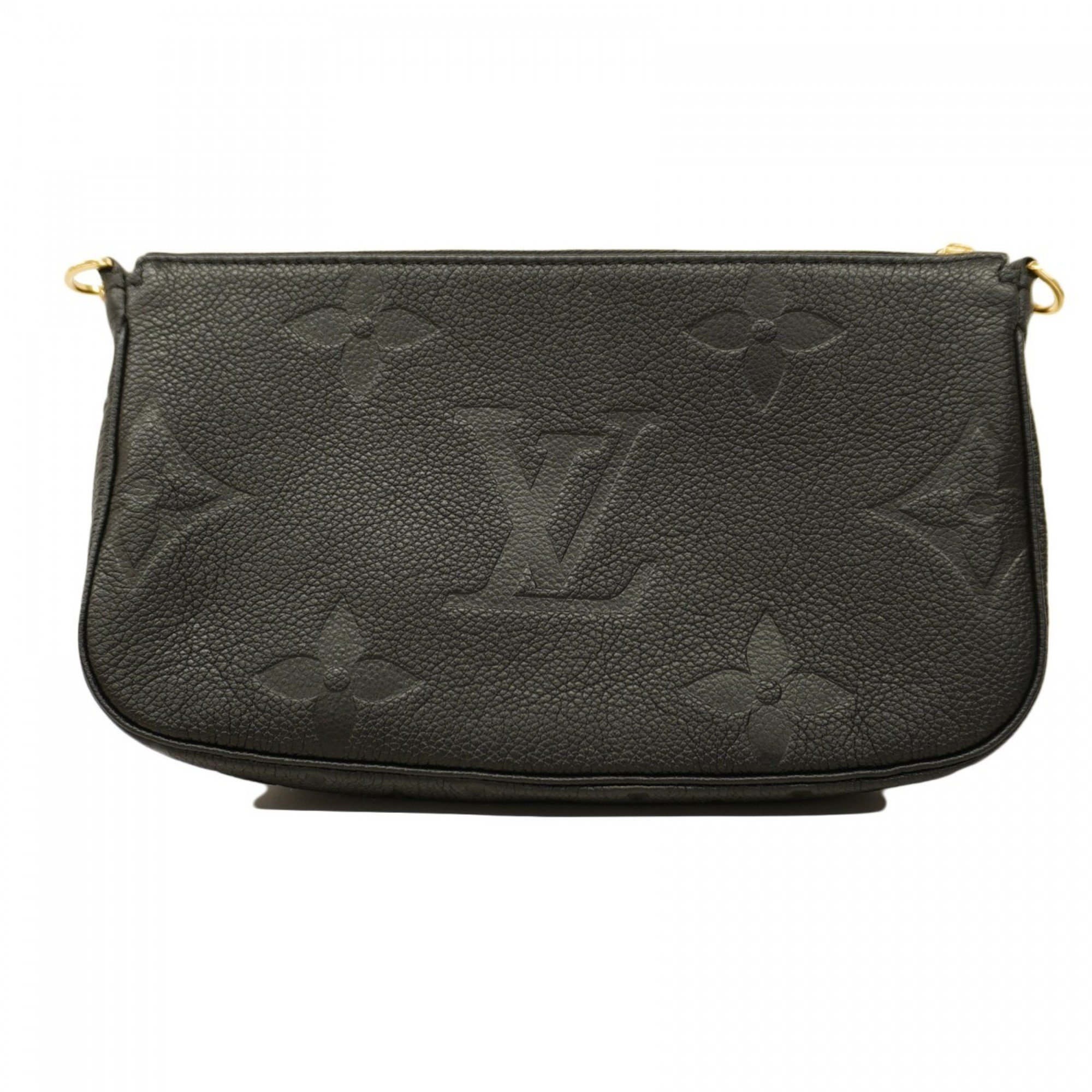 Louis Vuitton Shoulder Bag Monogram Empreinte Multi Pochette Accessoires M80399 Noir Ladies