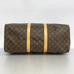 Louis Vuitton Boston Bag Monogram Keepall 50 M41426 Brown Men's Women's