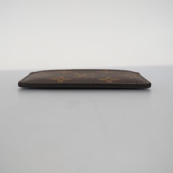 Louis Vuitton Business Card Holder/Card Case Monogram Porte Carte Sample M60703 Brown Fuchsia Men's Women's