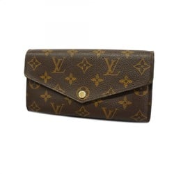 Louis Vuitton Long Wallet Monogram Portefeuille Sarah M60531 Brown Men's