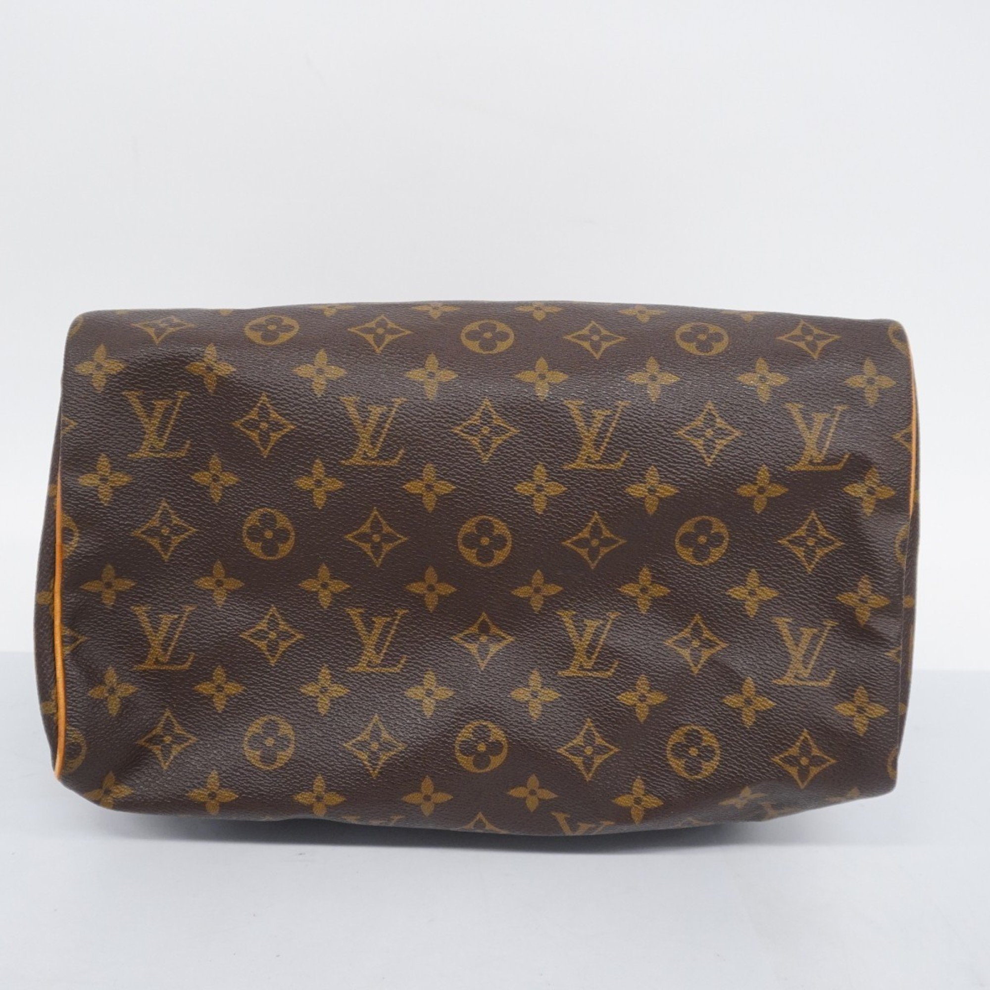 Louis Vuitton Handbag Monogram Speedy 30 M41108 Brown Ladies