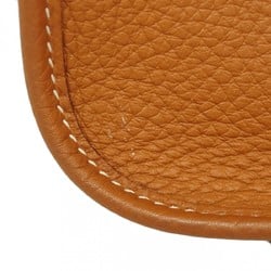 Hermes Shoulder Bag Evelyn TPM Taurillon Clemence Gold B Stamp Ladies