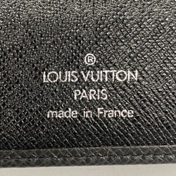 Louis Vuitton Long Wallet Taiga Porte Valeur Carte Credit M30392 Noir Men's