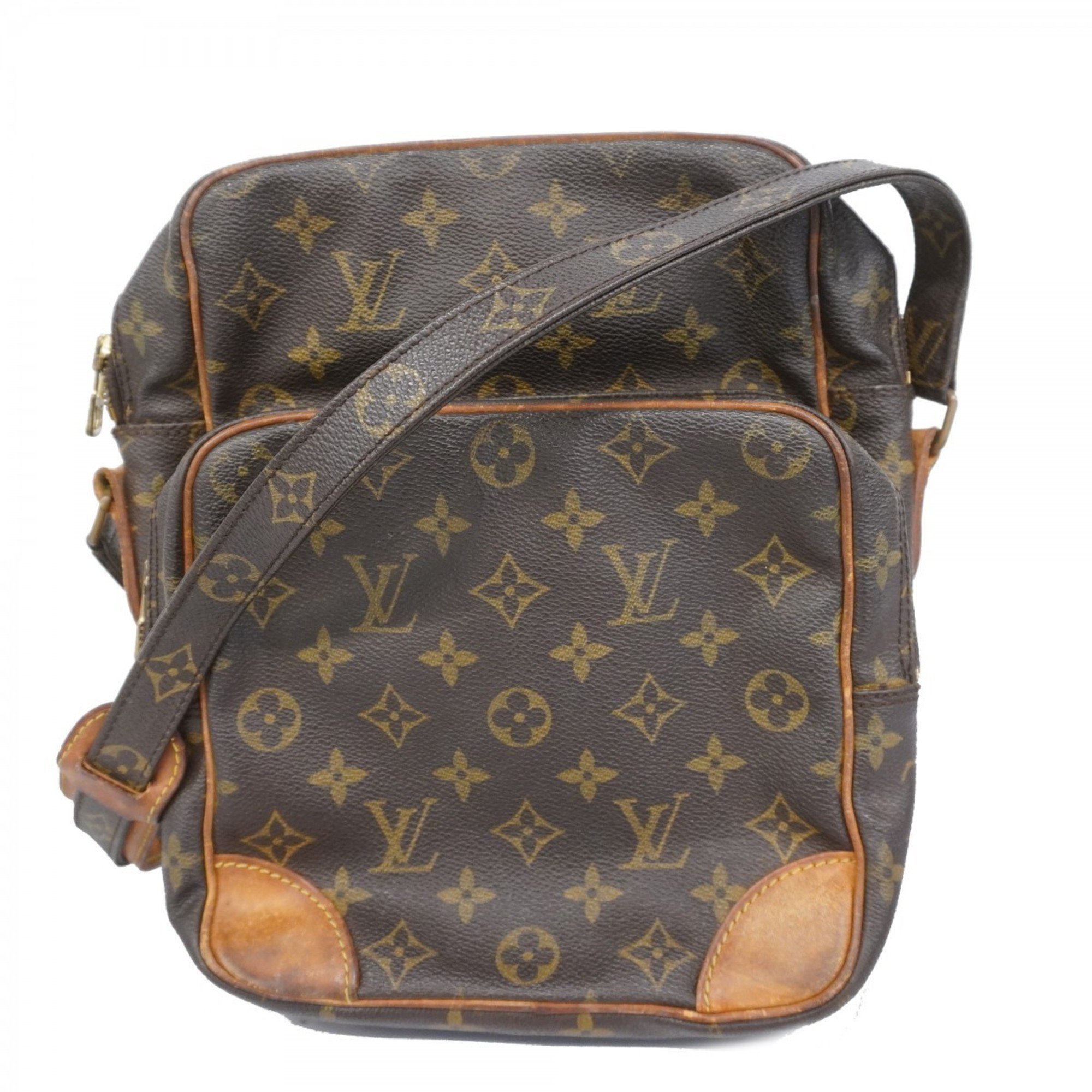 Louis Vuitton Shoulder Bag Monogram Amazon GM M45234 Brown Women's