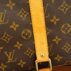 Louis Vuitton Boston Bag Monogram Keepall 55 M41424 Brown Men's Women's