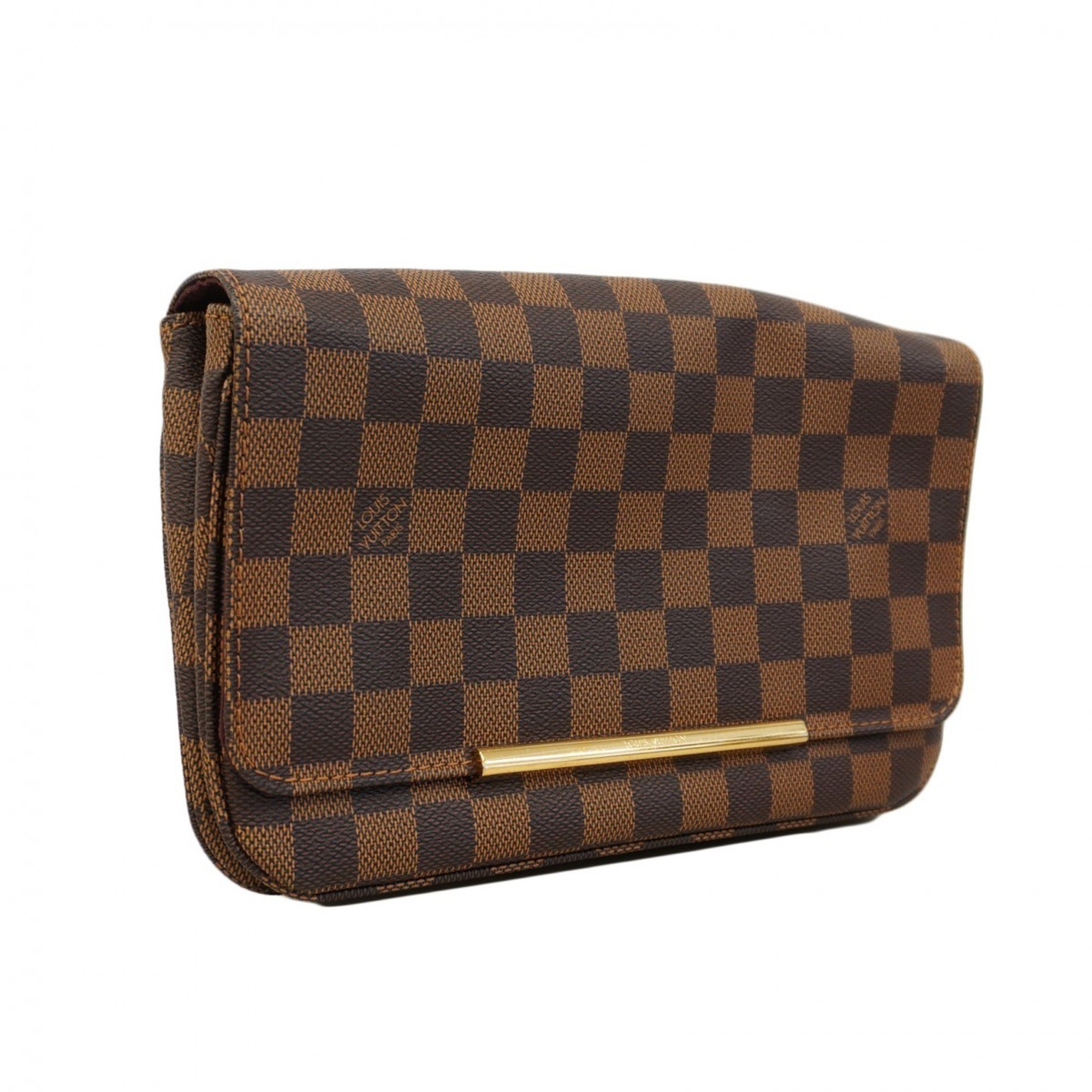 Louis Vuitton Shoulder Bag Damier Hoxton PM N41257 Ebene Ladies