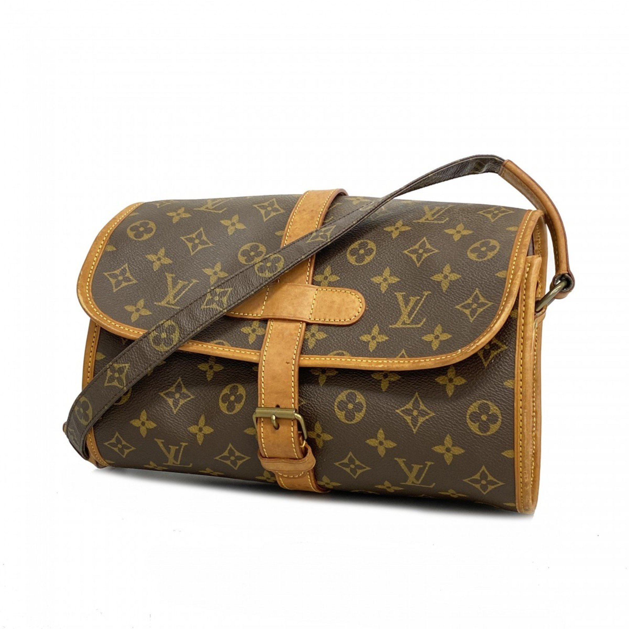 Louis Vuitton Shoulder Bag Monogram Marne M51369 Brown Ladies