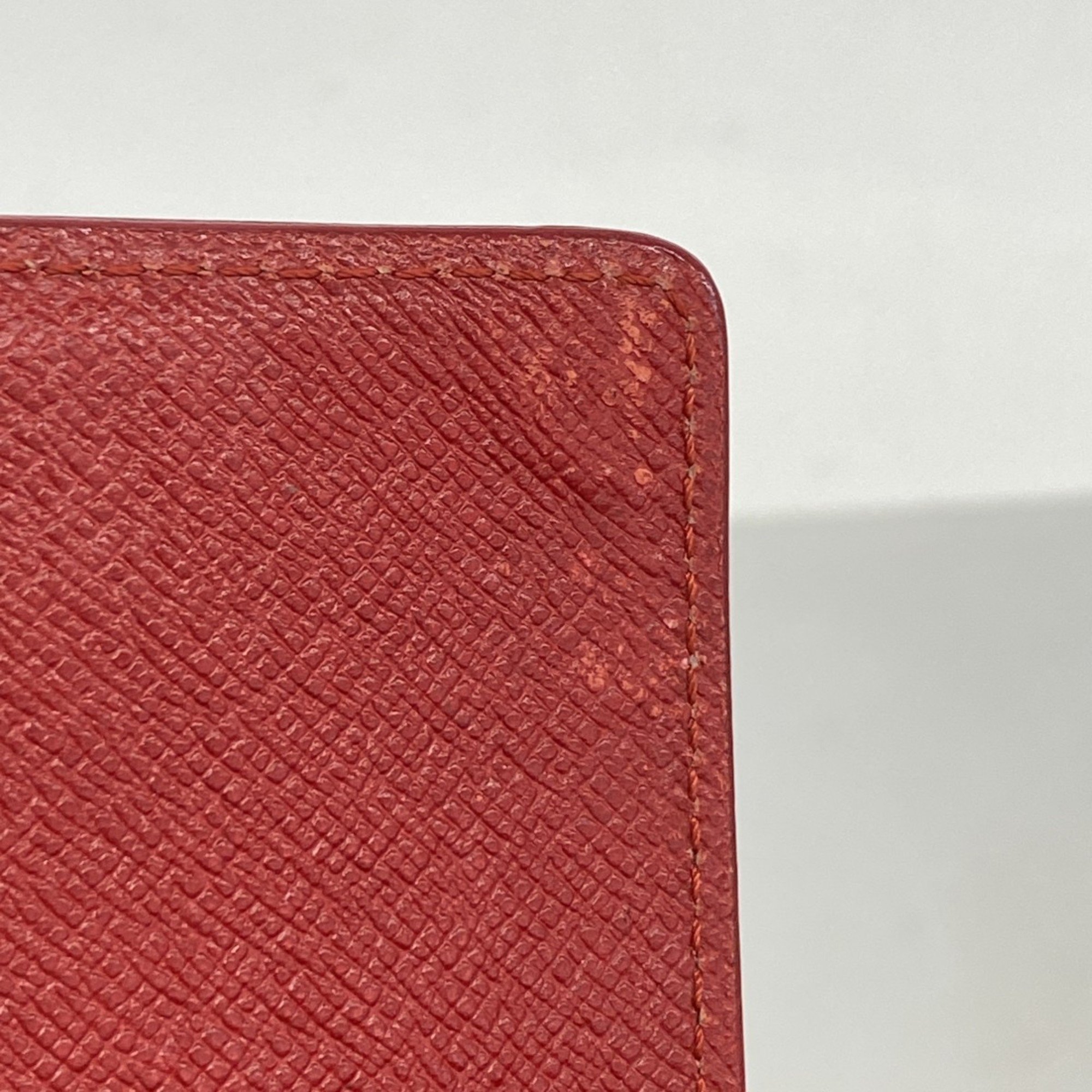 Louis Vuitton Notebook Cover Epi Agenda PM R20057 Castilian Red for Men and Women