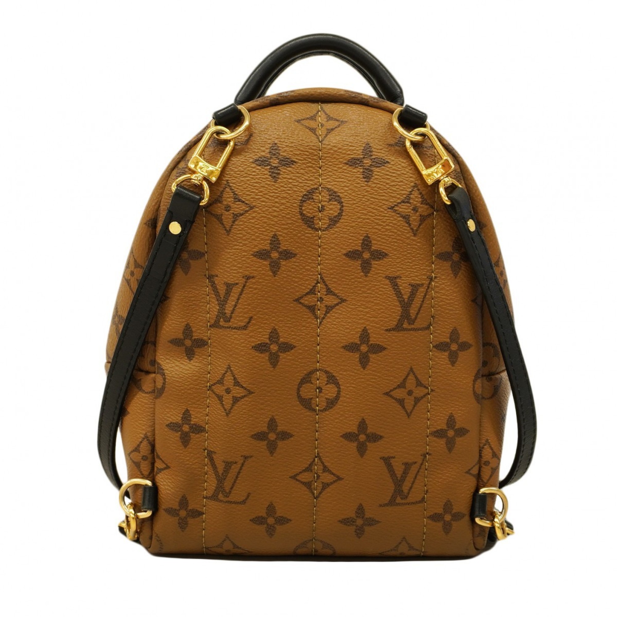 Louis Vuitton Backpack/Daypack Monogram Reverse Palm Springs Backpack MINI M42411 Brown Women's