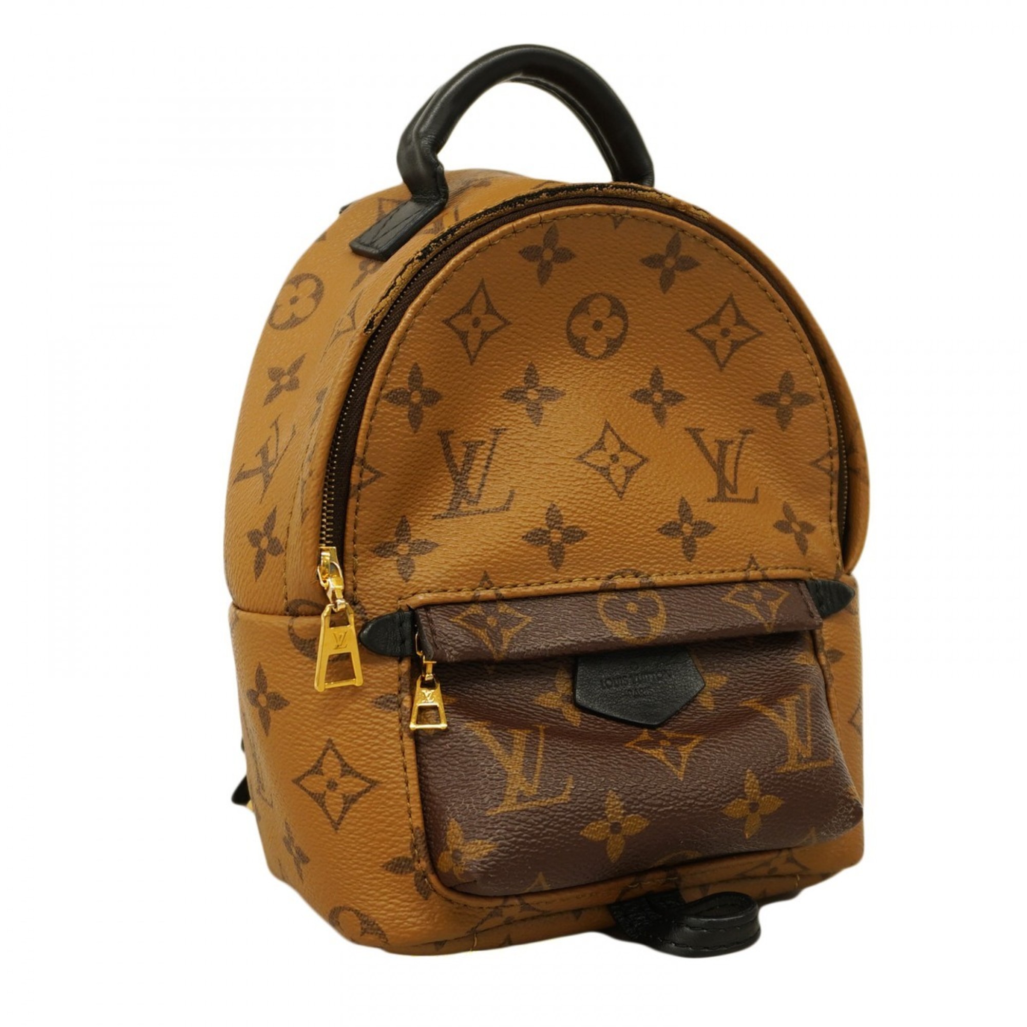 Louis Vuitton Backpack/Daypack Monogram Reverse Palm Springs Backpack MINI M42411 Brown Women's