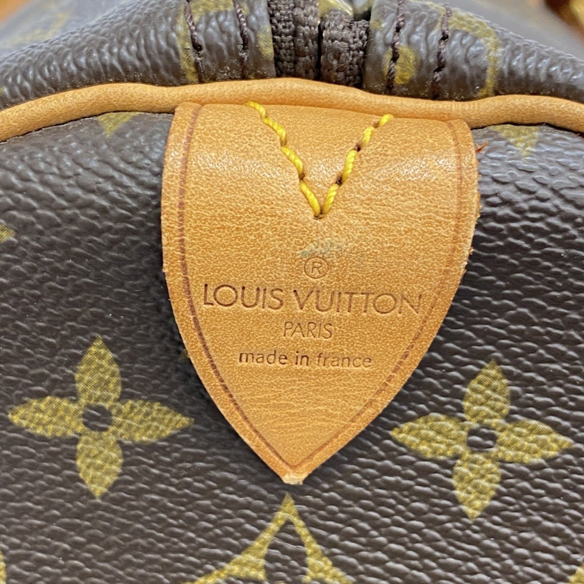 Louis Vuitton Boston Bag Monogram Keepall 55 M41424 Brown Men's Women's