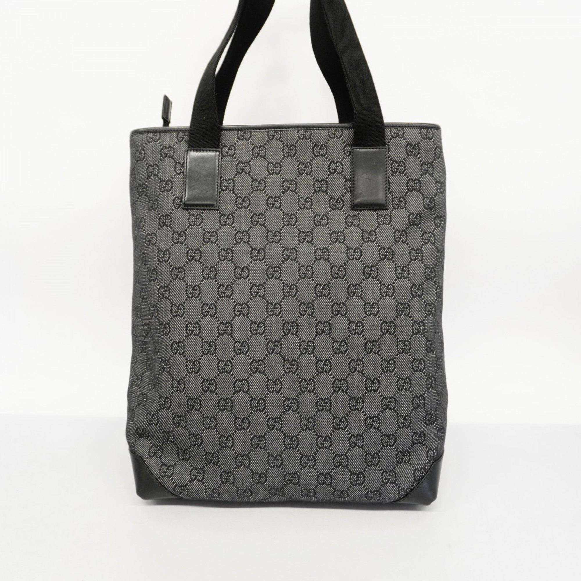 Gucci Tote Bag 28892 Canvas Black Women's