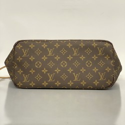 Louis Vuitton Tote Bag Monogram Neverfull MM M40156 Brown Women's