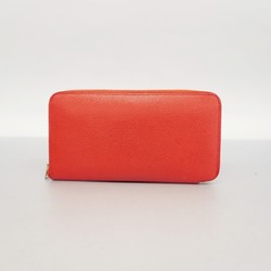 Hermes Long Wallet Azap Silk In Veau Epsom Bougainvillea A Engraved Ladies