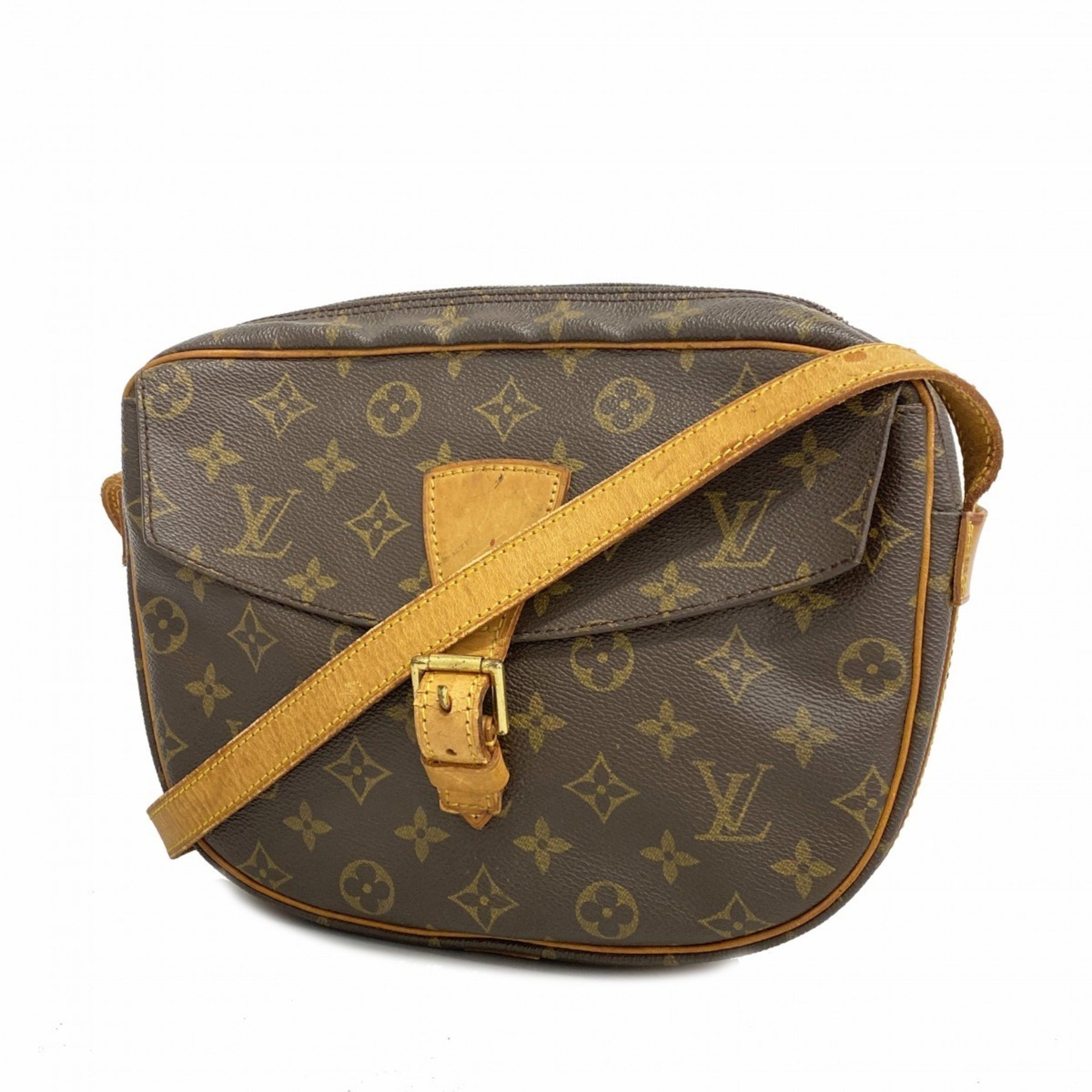 Louis Vuitton Shoulder Bag Monogram Jeune Fille GM M51225 Brown Ladies