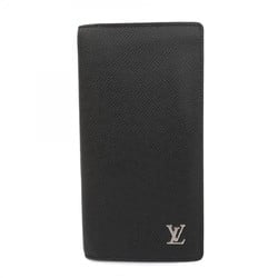 Louis Vuitton Long Wallet Taiga Portefeuille Brazza M30285 Aldwaz Men's