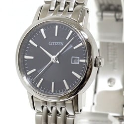 CITIZEN Women's Watch Eco-Drive EW1580-50G SS Black Dial