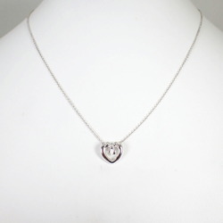 TIFFANY Tiffany 925 Heart Ribbon Combination Pendant Necklace